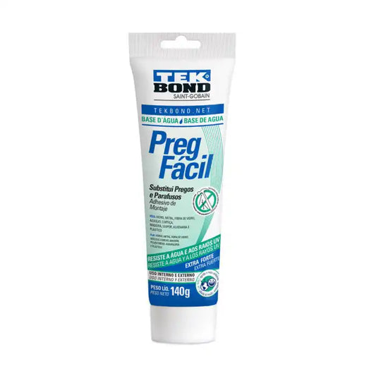 ADHESIVO DE MONTAJE TEKBOND PREG FACIL BASE AGUA 140GR/94ML