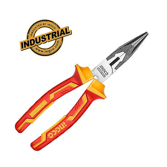 ALICATE DE PUNTA INGCO INDUSTRIAL AISLADO VDE 160MM/6"