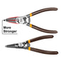 ALICATE RECTO INGCO INDUSTRIAL SEGURO SEEGER EXTERNO 180MM/7"
