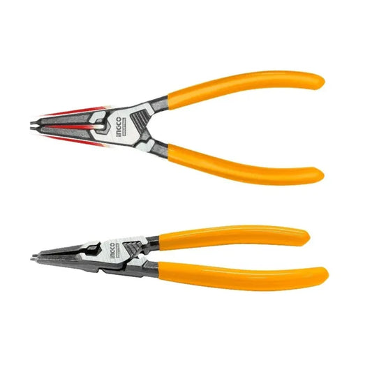 ALICATE RECTO INGCO INDUSTRIAL SEGURO SEEGER INTERNO 180MM/7"