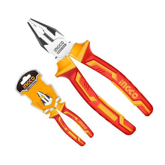ALICATE UNIVERSAL INGCO INDUSTRIAL AISLADO VDE 180MM/7"