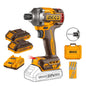 ATORNILLADOR IMPACTO BL INGCO +2 BAT 2AH Y CARG 1/4" 20V/285NM