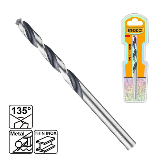 BROCA INGCO PARA METAL HSS 5MM