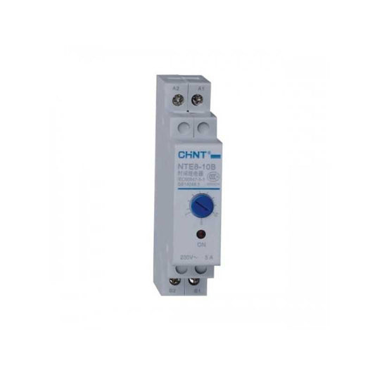 Relé Temporizador Elect. OFF-Delay, 230Vac 10-120 Seg. 5 Amp