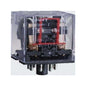 Relé encapsulado 220V AC, 2 NA/NC, 10A, octal