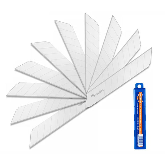 SET WADFOW HOJAS CUCHILLO CARTONERO 10 PIEZAS 18X100MM