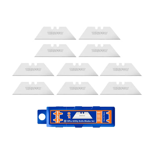 SET WADFOW HOJAS CUCHILLO CARTONERO 10 PIEZAS 61X19MM